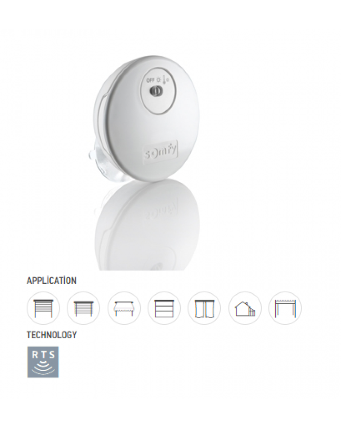 SOMFY WIREFREE SUN SENSOR V2 RTS