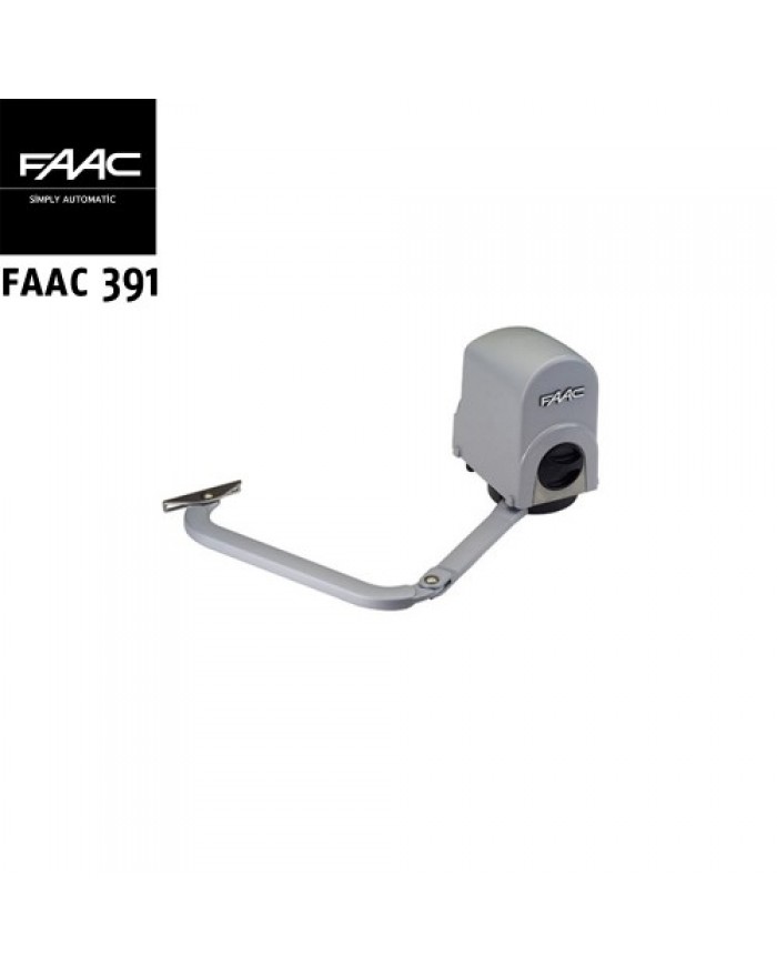 FAAC 391 24 VDC MAFSAL KOLLU ELEKTROMEKANİK MOTORLU DAİRESEL KAPI MOTORU-Aksesuarsız Tek Motor