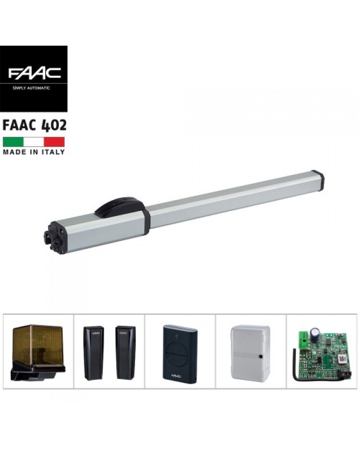 FAAC 402 HİDROLİK DAİRESEL KAPI MOTORU-Aksesuarlı Kit