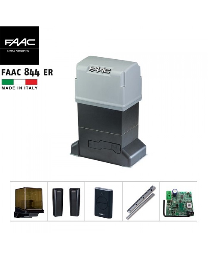 FAAC 844 ER (1800 kg) YANA KAYAR BAHÇE  KAPI MOTORU